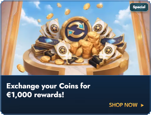 Banner för Casea Casino myntbelöningar