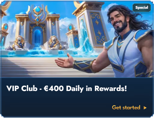 Banner för Casea Casino VIP Club-belöningar